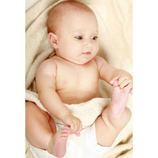 Vertical Full Photo Baby Animated Card