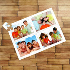 Collage personalized jigsaw puzzles