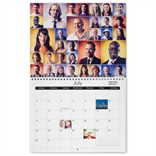 Instagram Thirty-Three Collage 8.5”x11” Wall Calendar