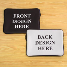 Print Your Design 2-Side 9.75”x13” Laptop Sleeve