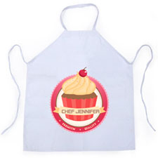 Cupcake Personalized Adult Apron