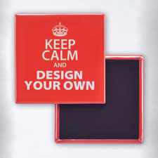 Red Keep Calm Personalized Text