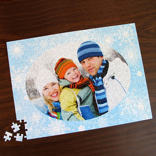 Custom Large Photo Jigsaw Puzzle, Holiday