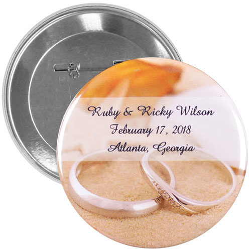 Personalized Wedding Favors 3” Round
