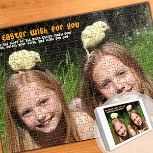 Photo Jigsaw Puzzle, Happy Easter
