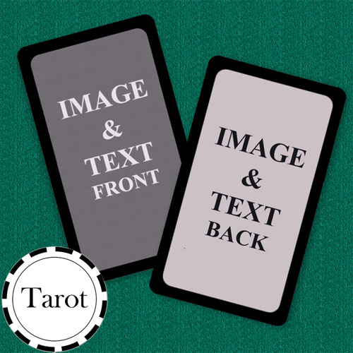 White Blank Tarot Cards Deck, 80 Cards, Standard Tarot Size(2.75