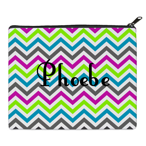 Print Your Own Colorful Chevron Pattern Bag (8 X 10 Inch)
