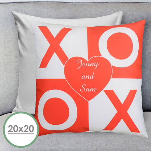Xoxo Personalized Large Pillow Cushion Cover 20