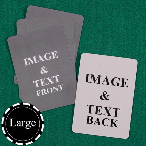 Large Size 3.5”x5.75” Custom Cards (Blank Cards)