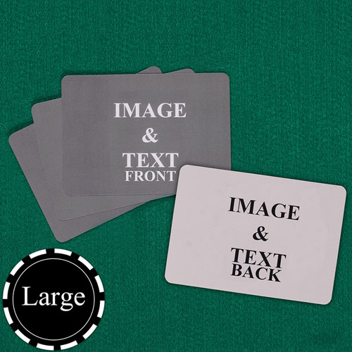 Large Size 3.5”x5.75” Landscape Custom Cards (Blank Cards)