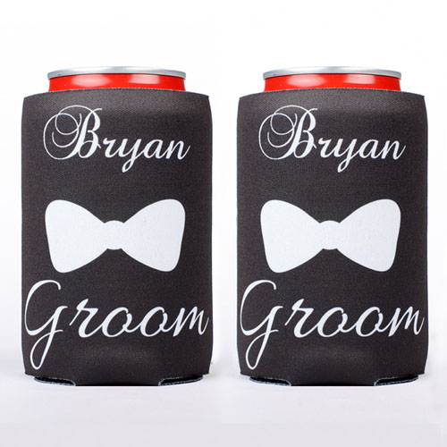 Personalized Can Cooler For Groom