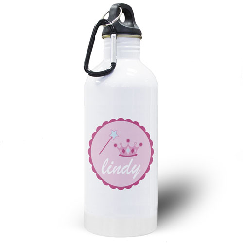 Little Princess Personalized Kids Water Bottle