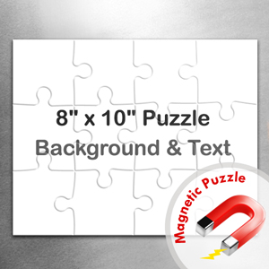 8x10 Magnetic Landscape Message Jigsaw Puzzle