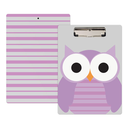 Cute Owl Personalized Clipboard