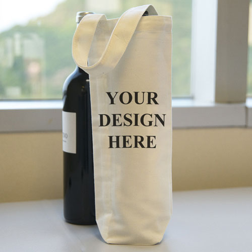 Personalized Wine Cotton Tote Bag