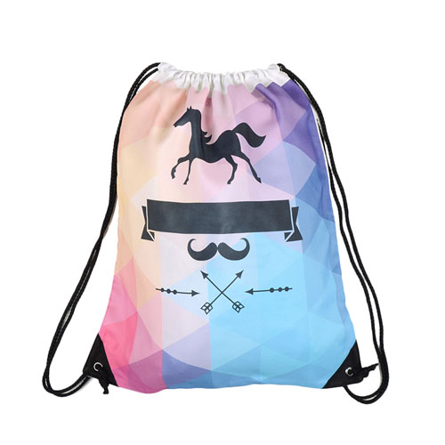 All Over Print Drawstring Backpack