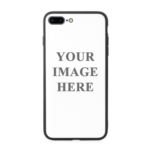 Custom Photo Phone Case with Black Liner for Apple iPhone 7 Plus / 8 Plus