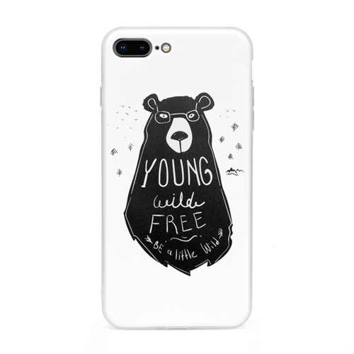 Personalized Graphic Apple iPhone 7+/8+ Case with Clear Liner