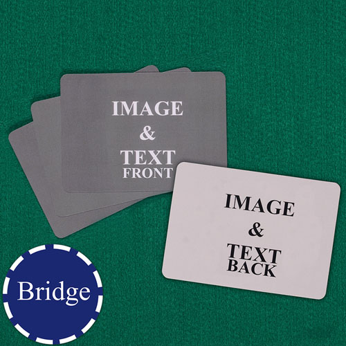 Bridge Size Landscape Custom Cards (Blank Cards)