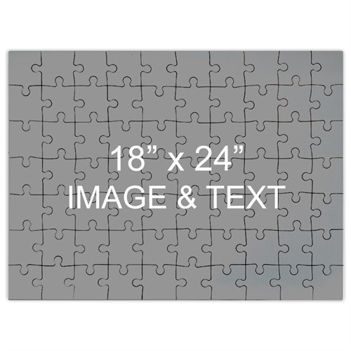 Jumbo Personalized Message Puzzle 18