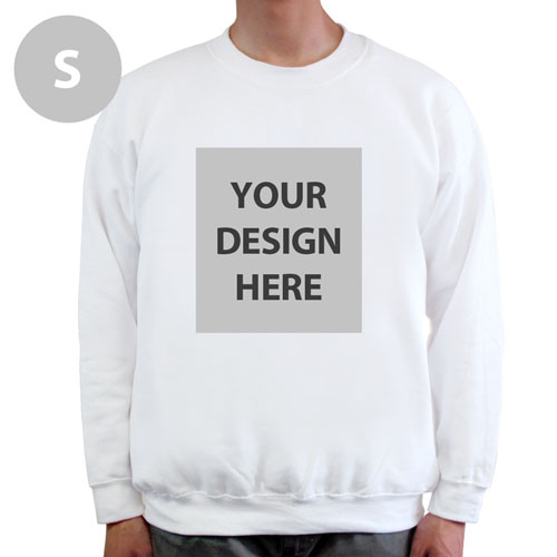 Design Your Own Personalized Photo White Sweatshirt
