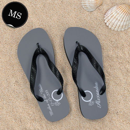 Create My Own Personalized Wedding Ring Men Small Flip Flop Sandals