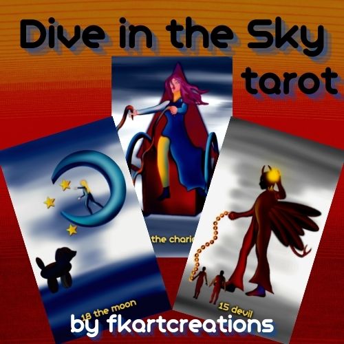 Dive in the Sky linen finish & box