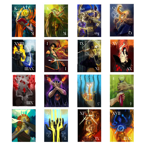 Kinesis Tarot Deck