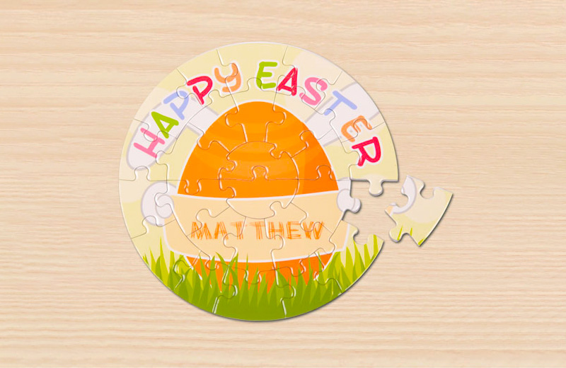 Gather all the good eggs and have a go at crackin' Personalized Puzzles