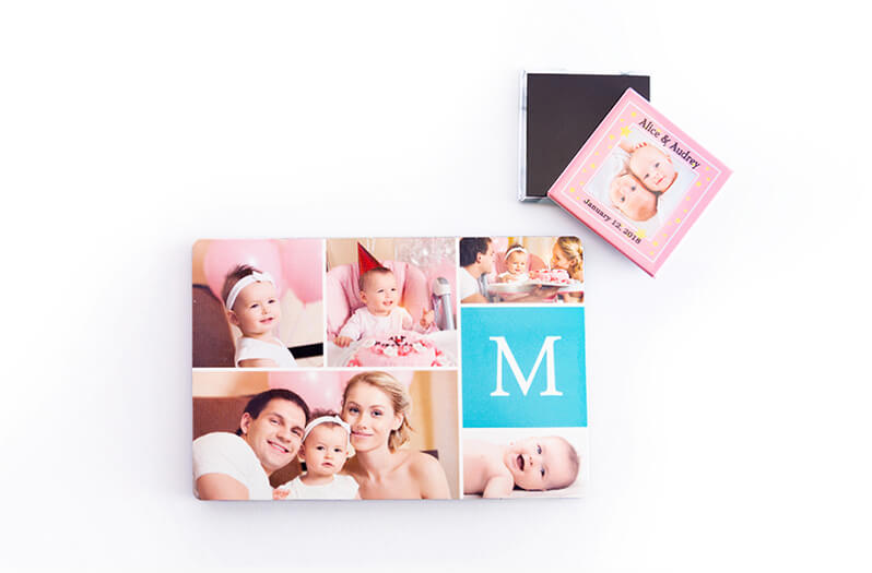 Custom magnets are for any moment, choose the size that fits your memories best
